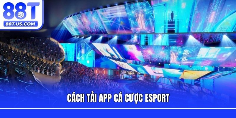 Cách tải app cá cược Esport