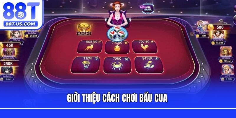 Giới thiệu cách chơi bầu cua 